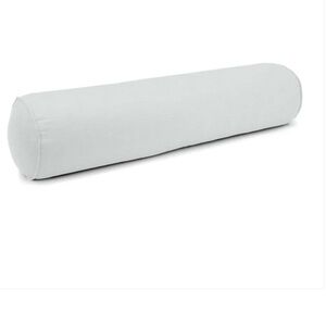 Home Accents Long Bolster Pillow in Blue and Tan Floral